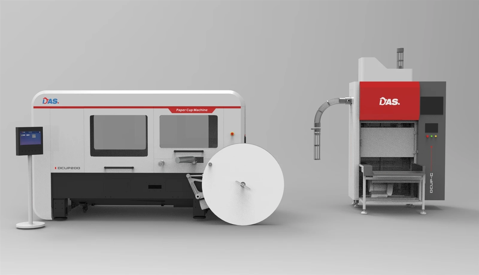 Pictures of DAS high-speed paper cup machine