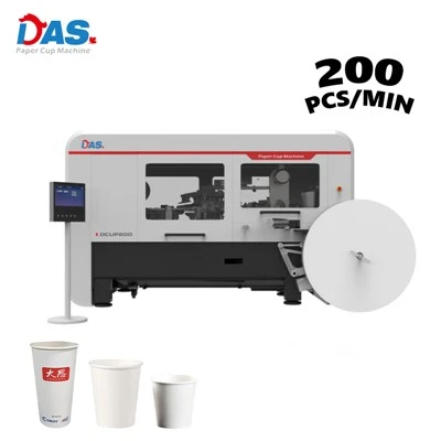 Paper Coffee Cup Making Machine